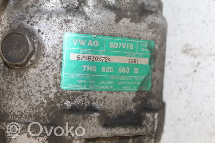 Audi TT Mk1 Kompresor / Sprężarka klimatyzacji A/C 7H0820803D