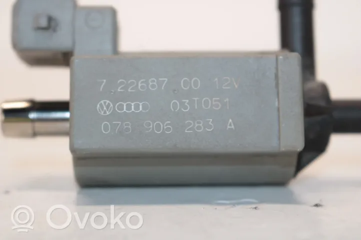 Audi TT Mk1 Solenoidinis vožtuvas 078906283A