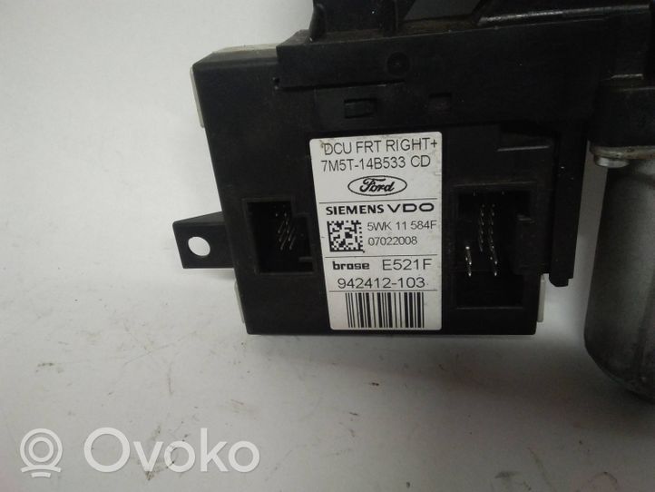 Ford Focus Silniczek podnośnika szyby drzwi przednich 7M5T14B533CD