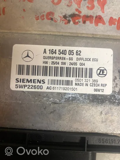 Mercedes-Benz GL X164 Pavarų dėžės valdymo blokas A1645400562