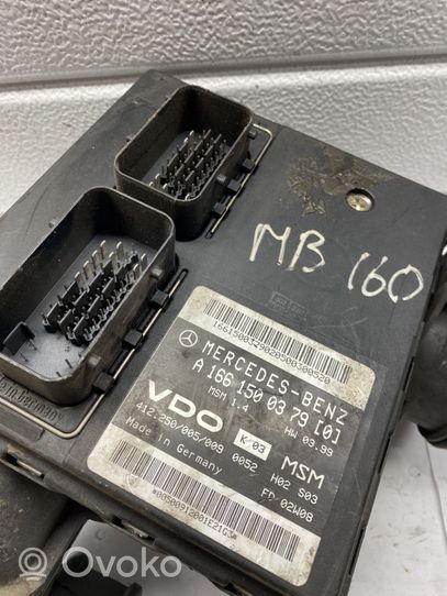 Mercedes-Benz A W168 Engine control unit/module A1661500379