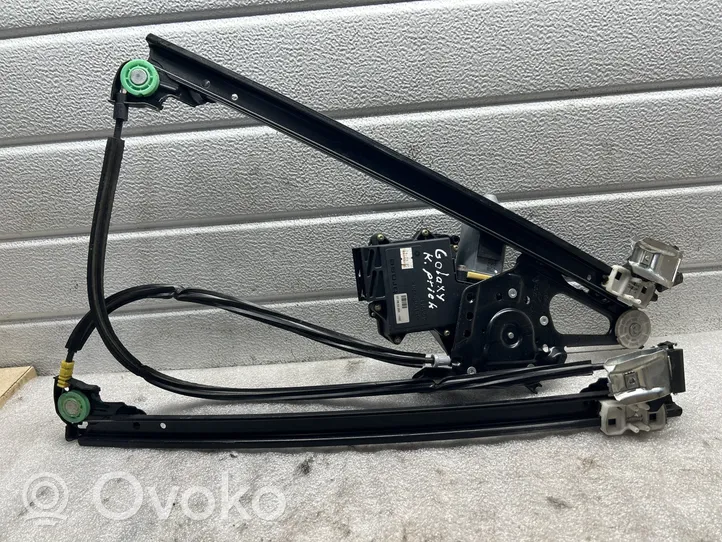 Volkswagen Sharan Rear door window regulator with motor 7M3959801