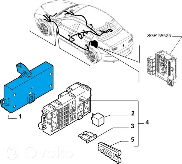 Alfa Romeo 159 Modulo comfort/convenienza 60686058