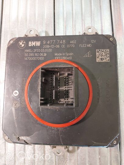 BMW X2 F39 Module de contrôle de ballast LED 9477748