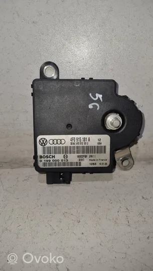 Audi A6 S6 C6 4F Module de contrôle de batterie 4F0915181A