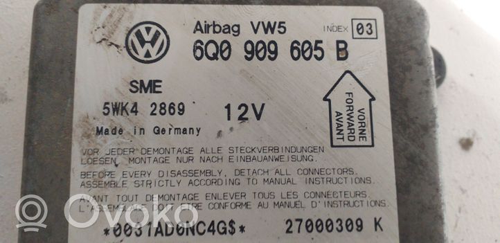 Volkswagen PASSAT B5 ABS valdymo blokas 6Q0909605B