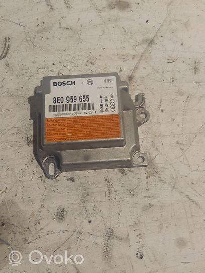 Audi A4 S4 B6 8E 8H Module de contrôle airbag 8E0959655