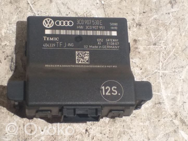 Volkswagen PASSAT B6 Gateway control module 3C0907530E