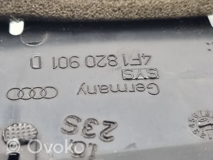 Audi A6 S6 C6 4F Boczna kratka nawiewu deski rozdzielczej 4F1820901D