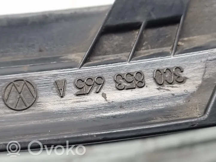 Volkswagen PASSAT B6 Etupuskurin alempi jäähdytinsäleikkö 3C0853665A