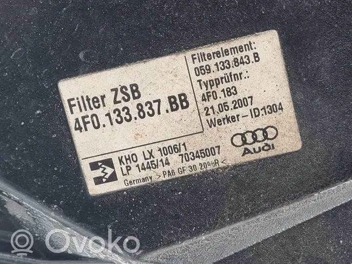 Audi A6 S6 C6 4F Oro filtro dėžė 4F0133837BB