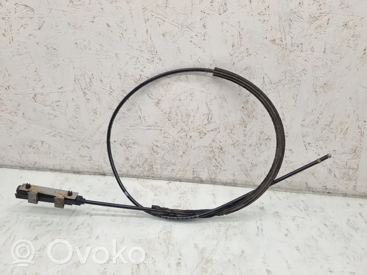 Volkswagen PASSAT B6 Engine bonnet/hood lock release cable 3C1823535