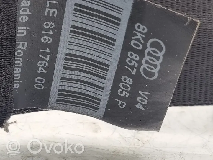 Audi A4 S4 B8 8K Takaistuimen turvavyö 8K0857805P