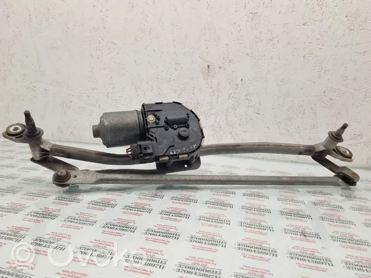 Audi A6 S6 C6 4F Motor y varillaje del limpiaparabrisas delantero 4F1955023K