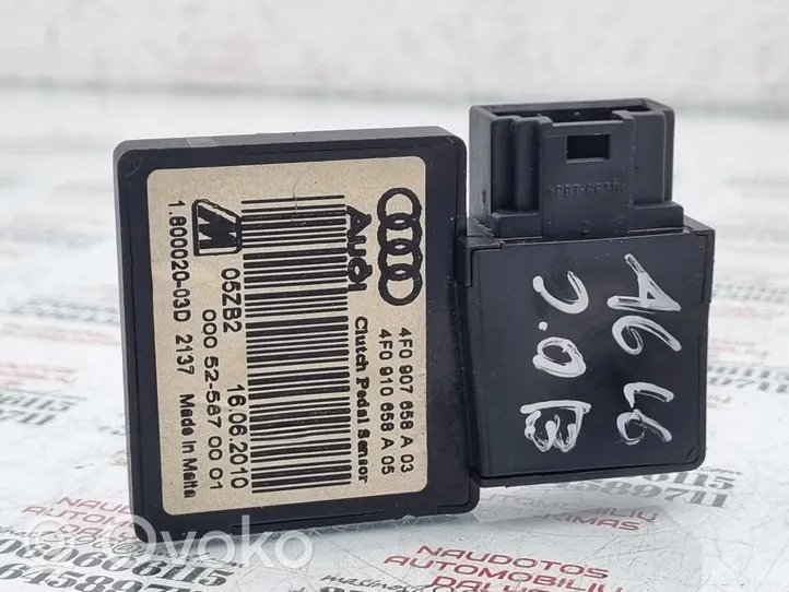 Audi A6 S6 C6 4F Clutch pedal sensor 4F0907658A