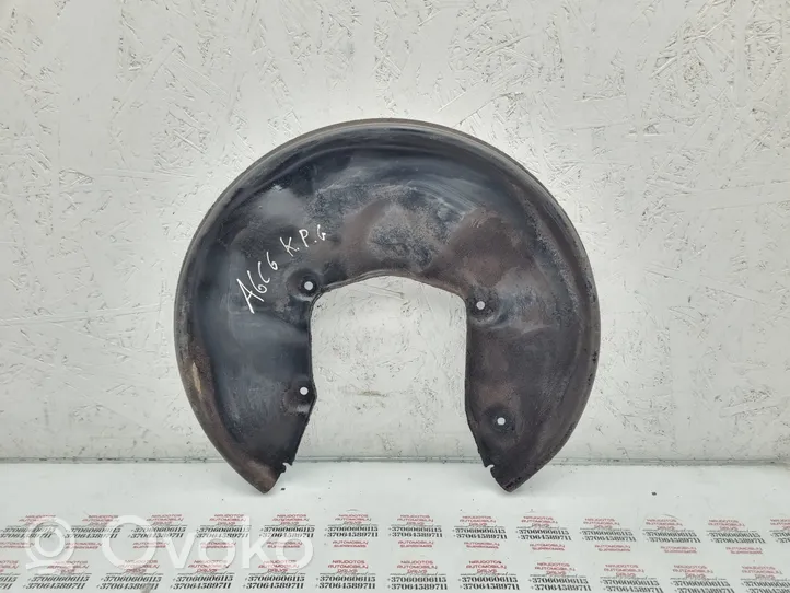 Audi A6 S6 C6 4F Rear brake disc plate dust cover 