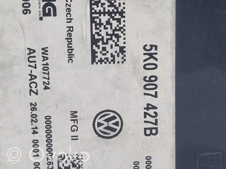 Volkswagen Touran II Komforto modulis 5K0907427B