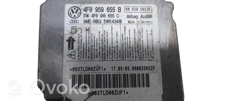 Audi A6 Allroad C6 Sterownik / Moduł Airbag 4F0959655B