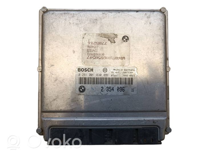 BMW 5 E39 Calculateur moteur ECU 2354096