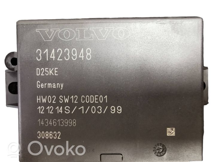 Volvo V40 Pysäköintitutkan (PCD) ohjainlaite/moduuli 31423948