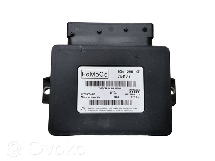 Volvo V60 Module de commande de frein à main 6G912598CF