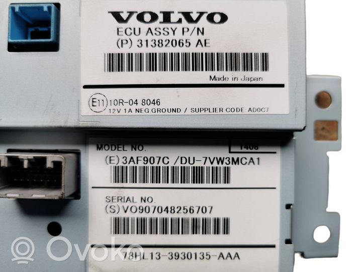 Volvo V60 Monitori/näyttö/pieni näyttö P31382065AE