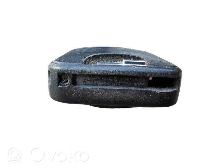 Volvo S60 Ключ / карточка зажигания 5WK4926