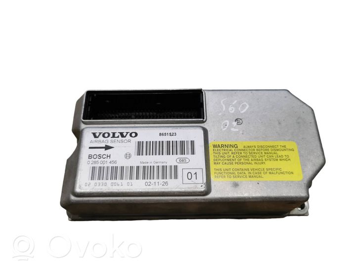 Volvo S60 Sterownik / Moduł Airbag 8651523