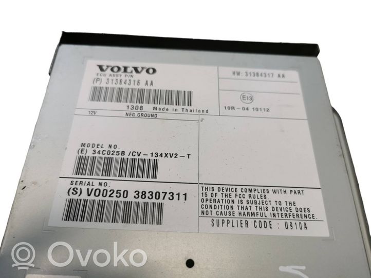 Volvo V40 Amplificateur de son 31384316AA
