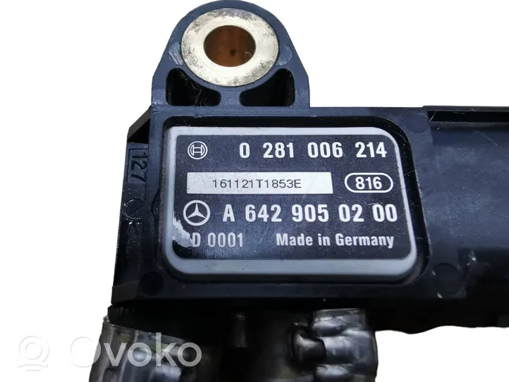 Mercedes-Benz S W222 Izplūdes gāzu spiediena sensors A6429050200