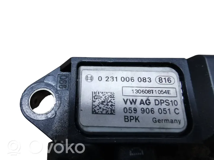 Audi A4 S4 B8 8K Sensore di pressione dei gas di scarico 059906051C