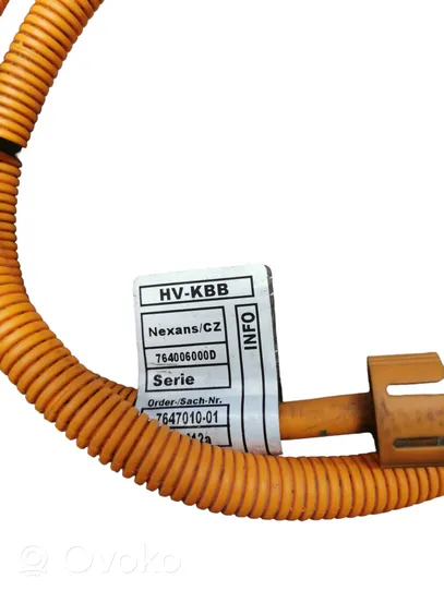 BMW i3 Kabel wysokiego napięcia 7647011