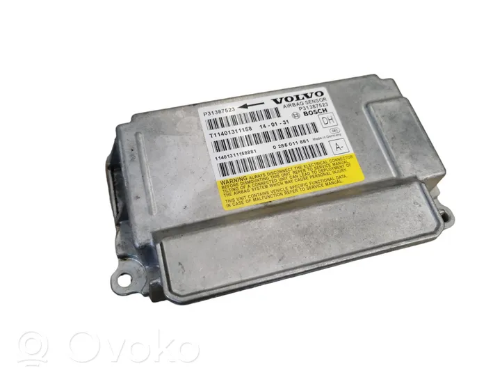 Volvo V60 Module de contrôle airbag 0285011881