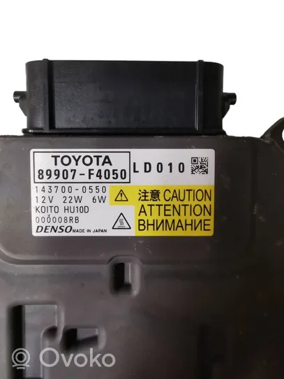 Toyota C-HR Module de ballast de phare Xenon 89907F4050