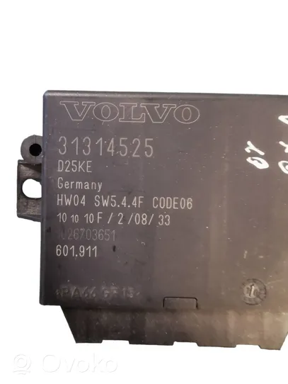 Volvo V70 Parking PDC control unit/module 31314525