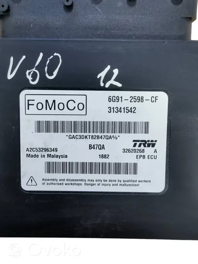 Volvo V60 Modulo di controllo del freno a mano 6G912598CF