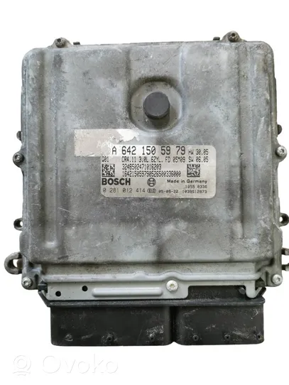 Mercedes-Benz ML W164 Calculateur moteur ECU 0281012414