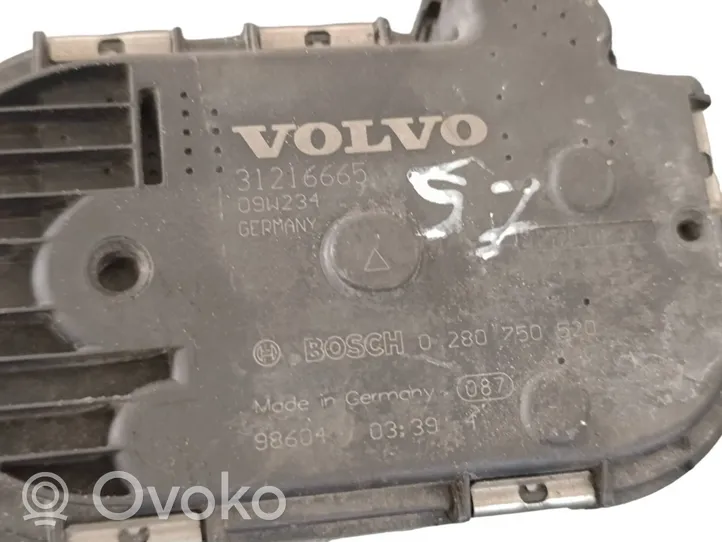 Volvo V70 Clapet d'étranglement 31216665