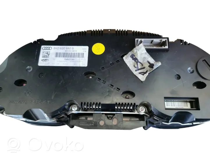 Audi A4 S4 B8 8K Speedometer (instrument cluster) 8K0920980B