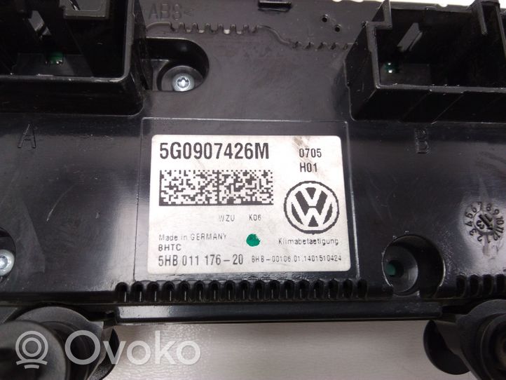 Volkswagen Golf VII Salona ventilatora regulēšanas slēdzis 5G0907426M
