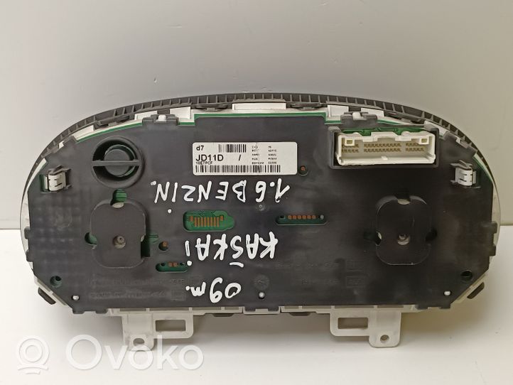 Nissan Qashqai+2 Compteur de vitesse tableau de bord JD11D