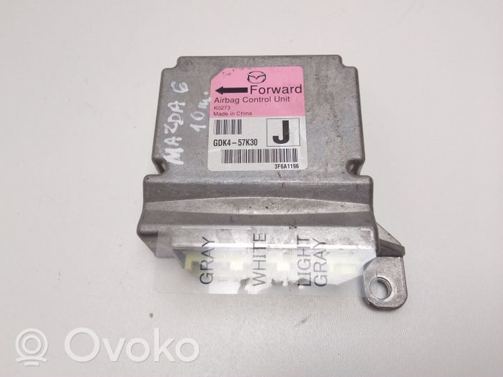 Mazda 6 Module de contrôle airbag GDK457K30