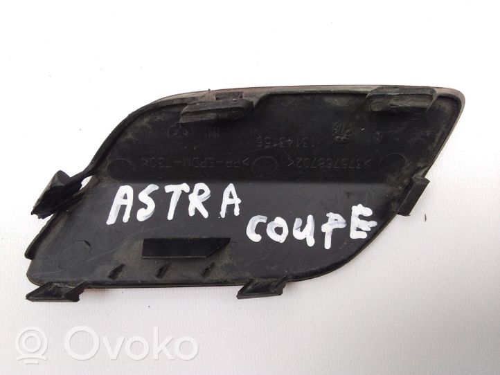 Opel Astra H Zaślepka spryskiwacza lampy przedniej 13143156