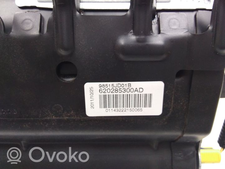 Nissan Qashqai+2 Airbag del passeggero 98515JD01B