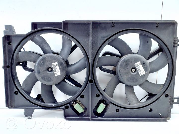 Opel Meriva B Radiator cooling fan shroud 13332666