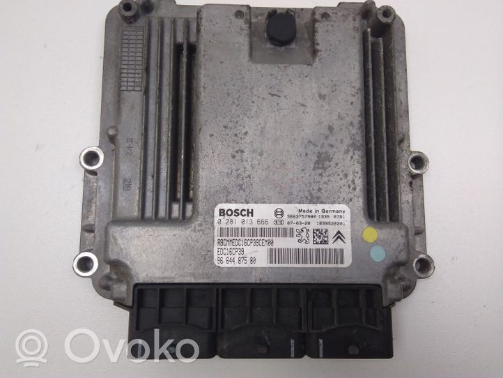 Peugeot 4007 Calculateur moteur ECU 9663757980