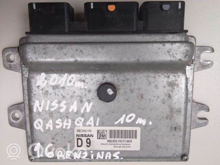 Nissan Qashqai+2 Variklio valdymo blokas MEC932110C10415