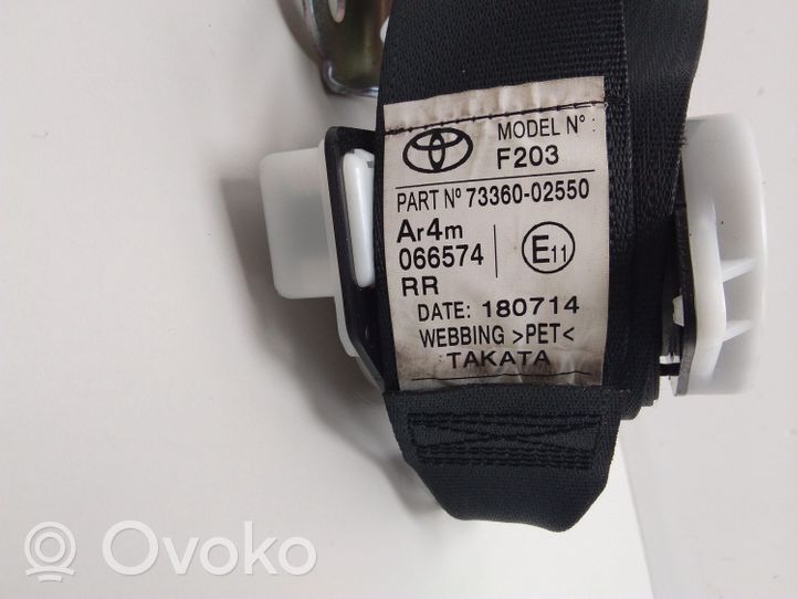 Toyota Auris E180 Pas bezpieczeństwa fotela przedniego 7336002550