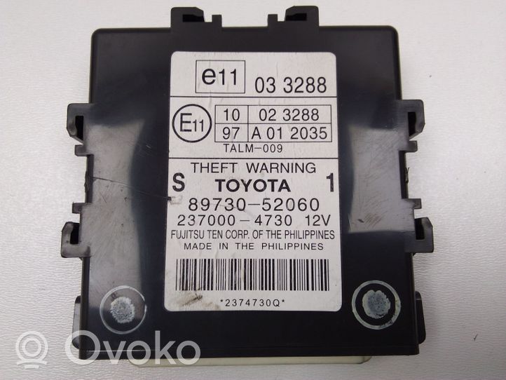 Toyota Urban Cruiser (XP110) Alarm control unit/module 8973052060