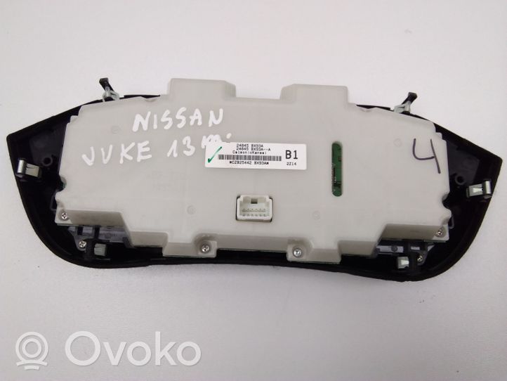 Nissan Juke I F15 Sisätuulettimen ohjauskytkin 24845BX93A